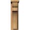 Ekena Millwork Yorktown Smooth Corbel w/Backplate, Western Red Cedar, 5 1/2"W x 12"D x 20"H COR06X12X20YOR01SWR - alternate 2
